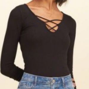 Hollister Black Bodysuit